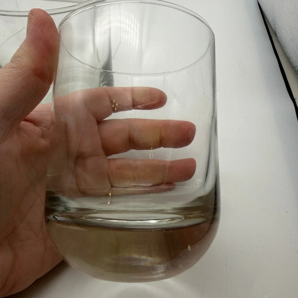 Libbey Rocks Lowball Tumblers glasses Weighted Base barware 12.25fl oz